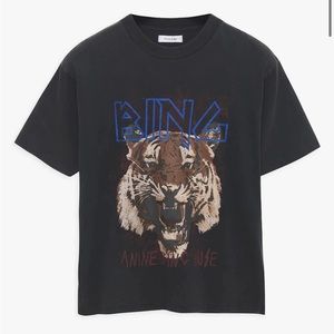 Anine Bing Tiger Tee S Mint Condition